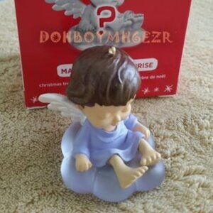 Hallmark 2016 Mary's Angels Surprise Purple Christmas Ornament